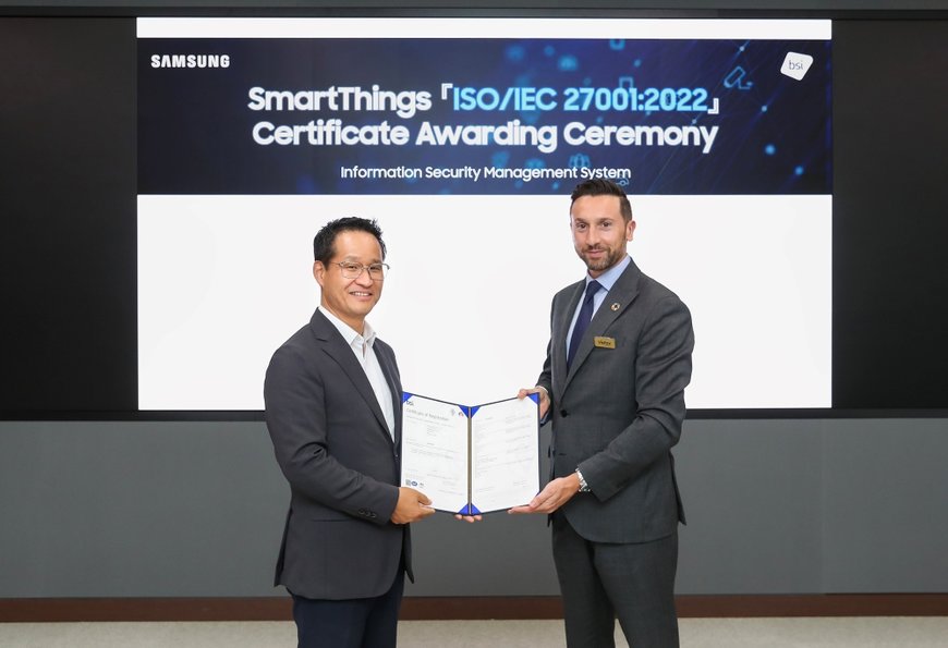 Samsung Electronics Terima Sertifikasi ISO 27001 untuk SmartThings